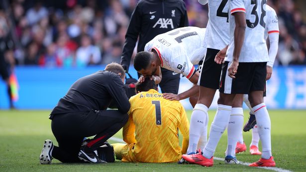 Liverpool take immediate action on Alisson after injury at Crystal Palace