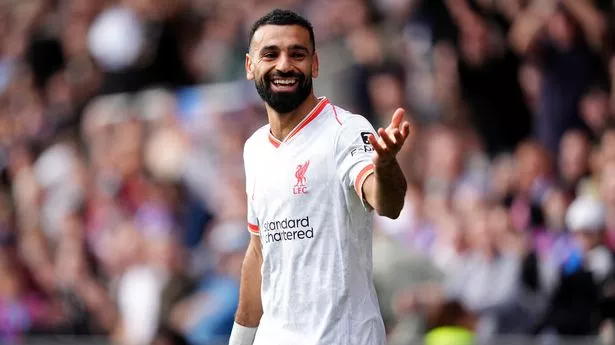 Young Liverpool fan makes cheeky Mo Salah request during Crystal Palace win