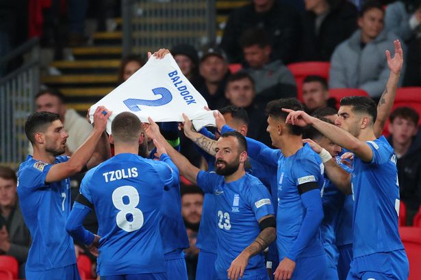 Greece captain blasts people ‘telling George Baldock jokes’ after emotional England win