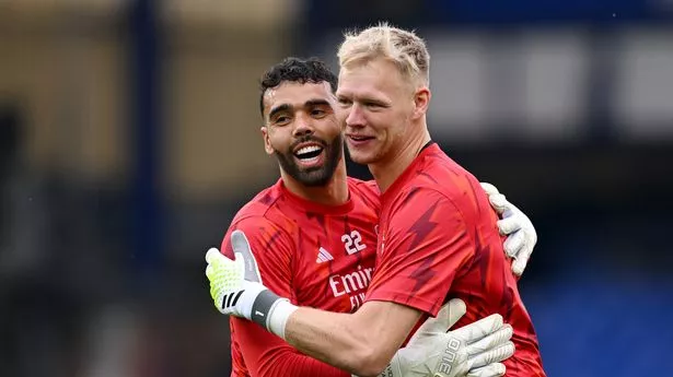 Aaron Ramsdale reveals private text message from David Raya after leaving Arsenal