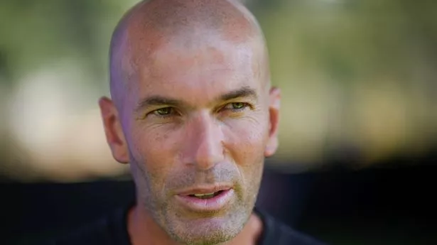 Zinedine Zidane’s telling three-word verdict on Man Utd job amid training ground visit