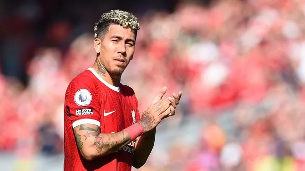Roberto Firmino can’t resist cheeky message to Liverpool star: ‘I saw little hand!’