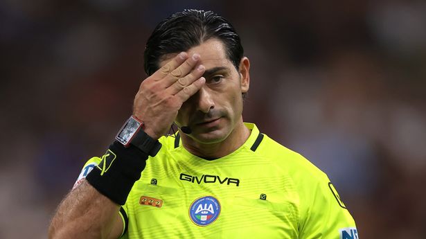 Referee removed from Champions League match after allegedly threatening to kill a player