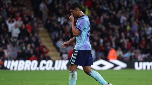 Premier League release statement following Arsenal star William Saliba’s red card