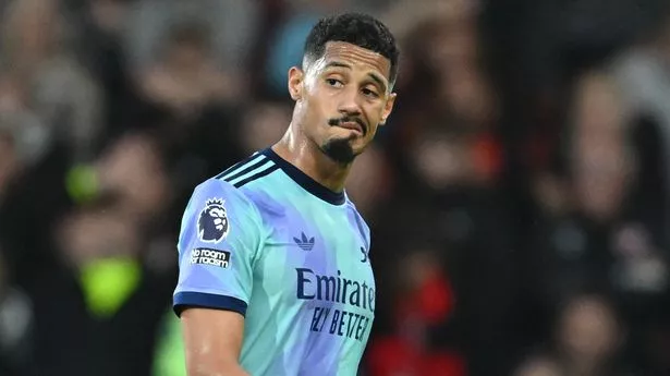 Mikel Arteta offers update on William Saliba red card appeal as Arsenal boss issues demand