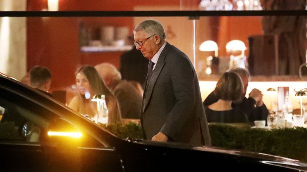 Sir Alex Ferguson pictured for first time since seeing Man Utd contract ripped up