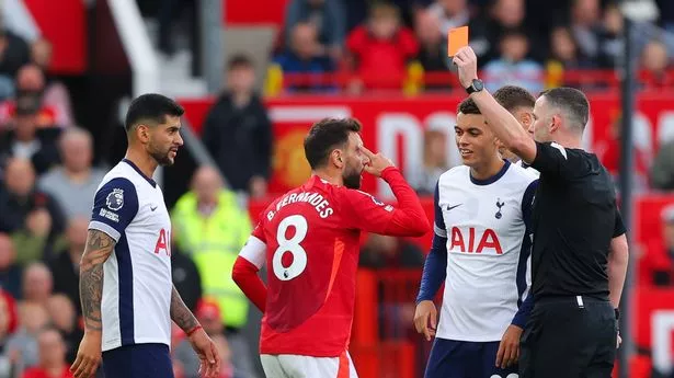 Man Utd ‘used Sky Sports’ to help overturn Bruno Fernandes’ red card against Tottenham