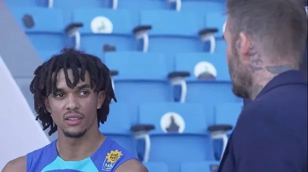 David Beckham’s feelings towards Liverpool’s Trent Alexander-Arnold say it all