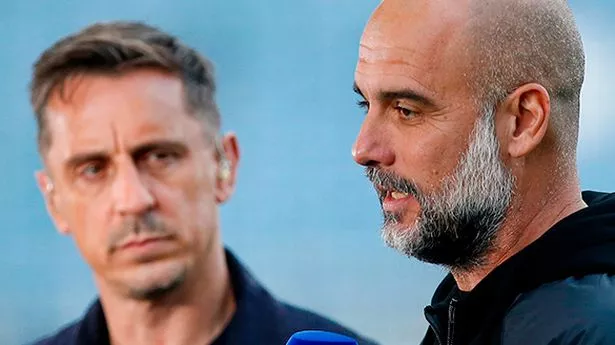 Gary Neville admits he’d be willing to break his own golden rule for Pep Guardiola