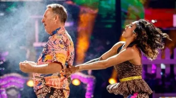 Football fans will love what Paul Merson keeps doing behind the scenes at Strictly Come Dancing