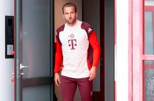 Kane trains with Bayern after ankle injury and should be ready to play Villa in Champions League