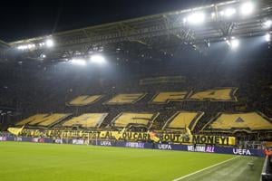 Borussia Dortmund fans blast ‘UEFA mafia’ for Champions League changes