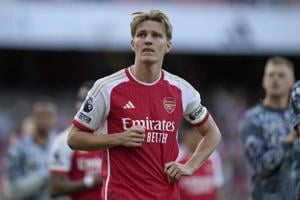 Arsenal captain Martin Odegaard closing in on a return from injury