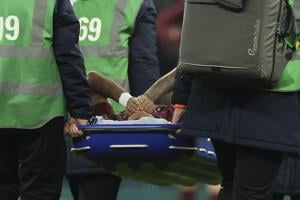 Savinho in tears while being carried off on a stretcher to add to Man City’s injury crisis