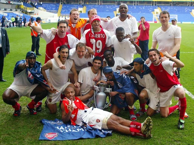 Can you name every club Arsenal faced during their 49-game unbeaten run?