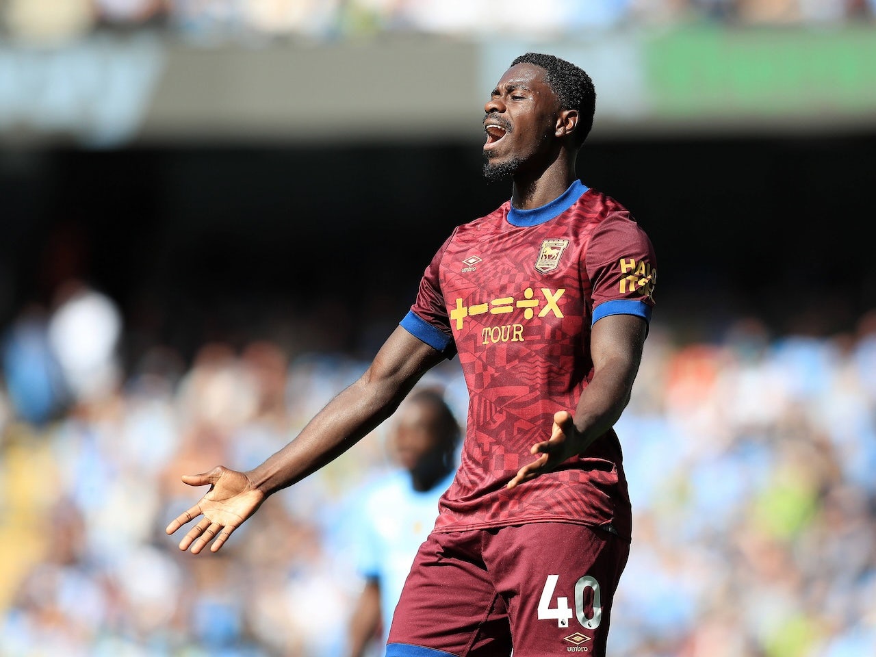 Ipswich Town defender 'almost lost thumb' while washing up at home