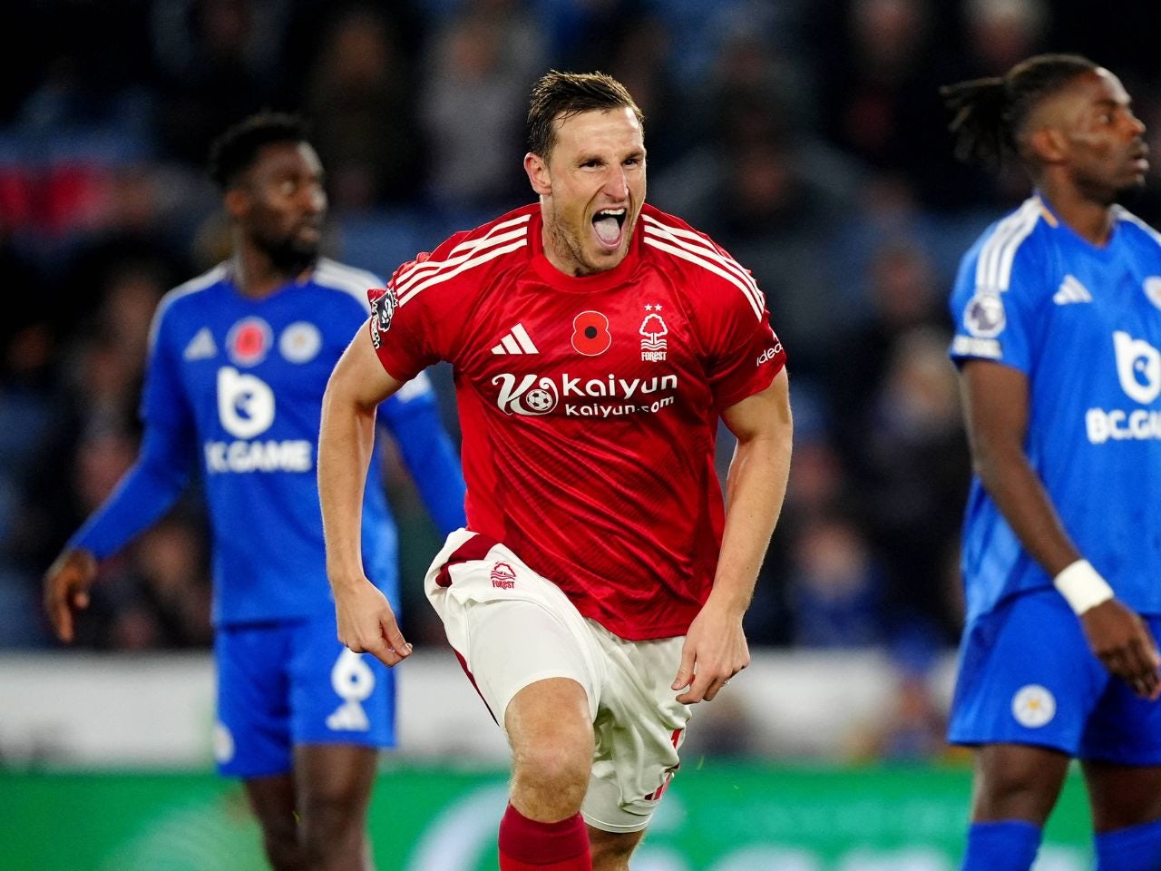 Leicester 1-3 Nottingham Forest: Highlights, man of the match, stats as Chris Wood nets brace