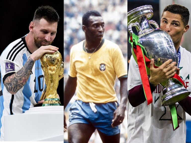 Greatest football players of all time: Messi, Ronaldo both hit new landmarks – but where do they rank among the best ever?