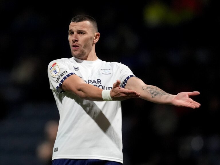 Preston North End forward Milutin Osmajic learns punishment for biting Blackburn Rovers defender Owen Beck