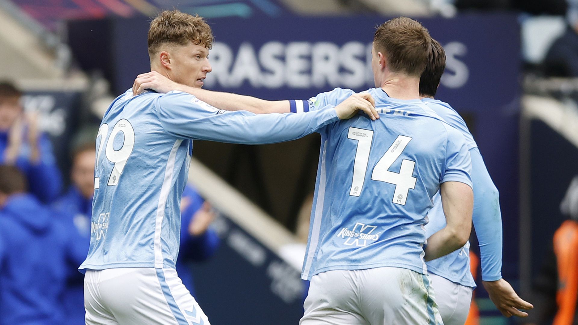 Coventry hit back to stun Luton in five-goal thriller