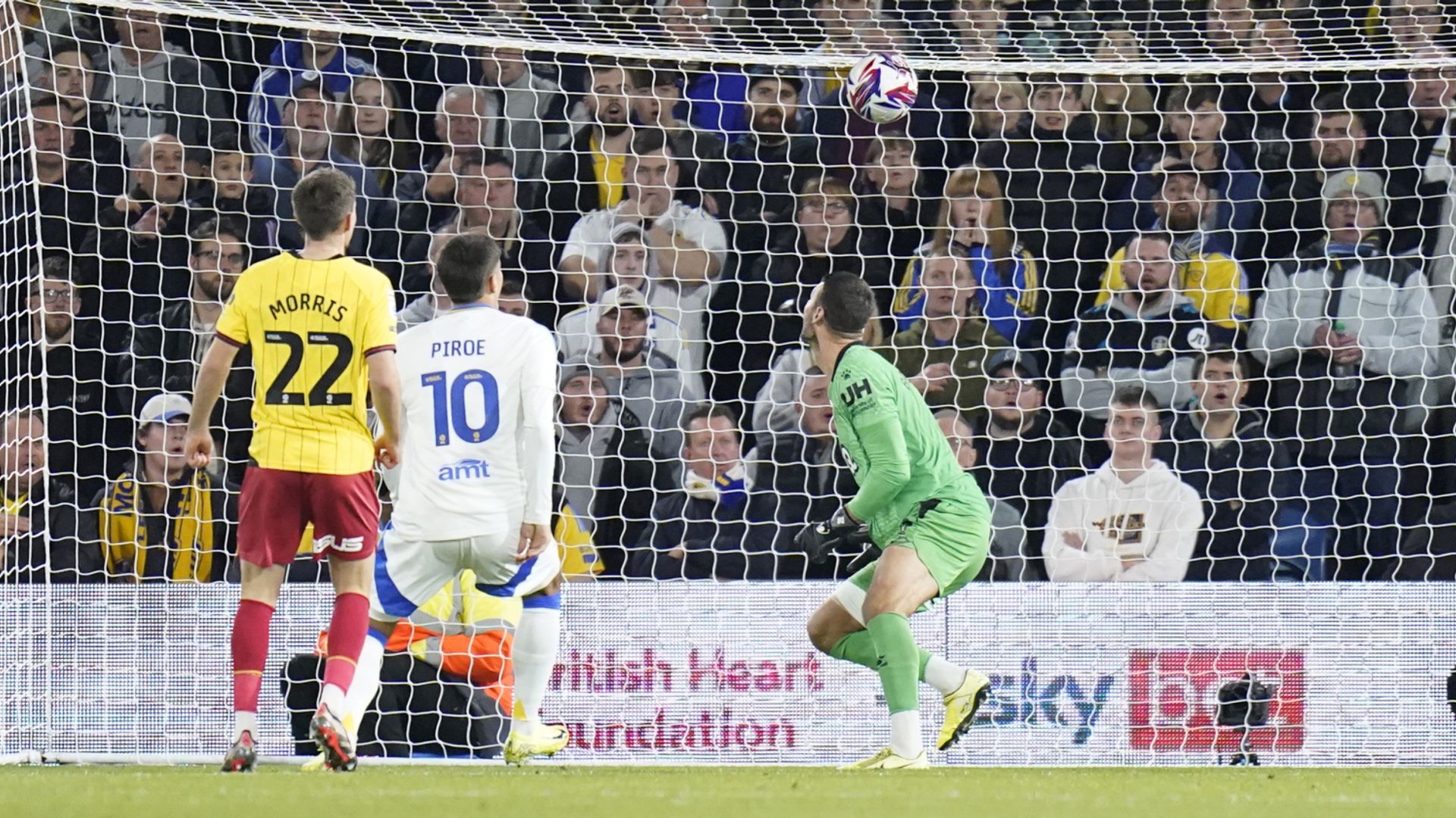 Leeds move second as two keeper blunders earns win over Watford