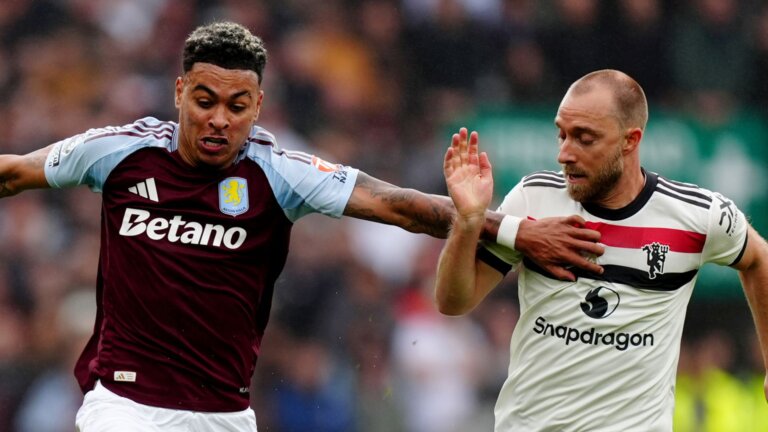 Man Utd hold Aston Villa to ease pressure on Ten Hag