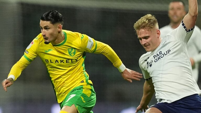 Norwich fight back to deny Preston