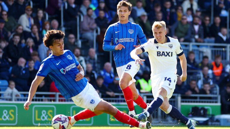 Oxford hit back to hold Pompey