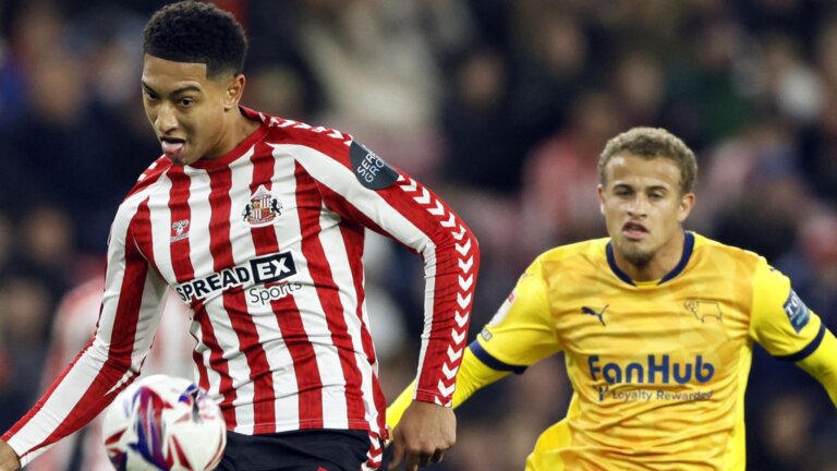 Bellingham scores stunner as Sunderland go top