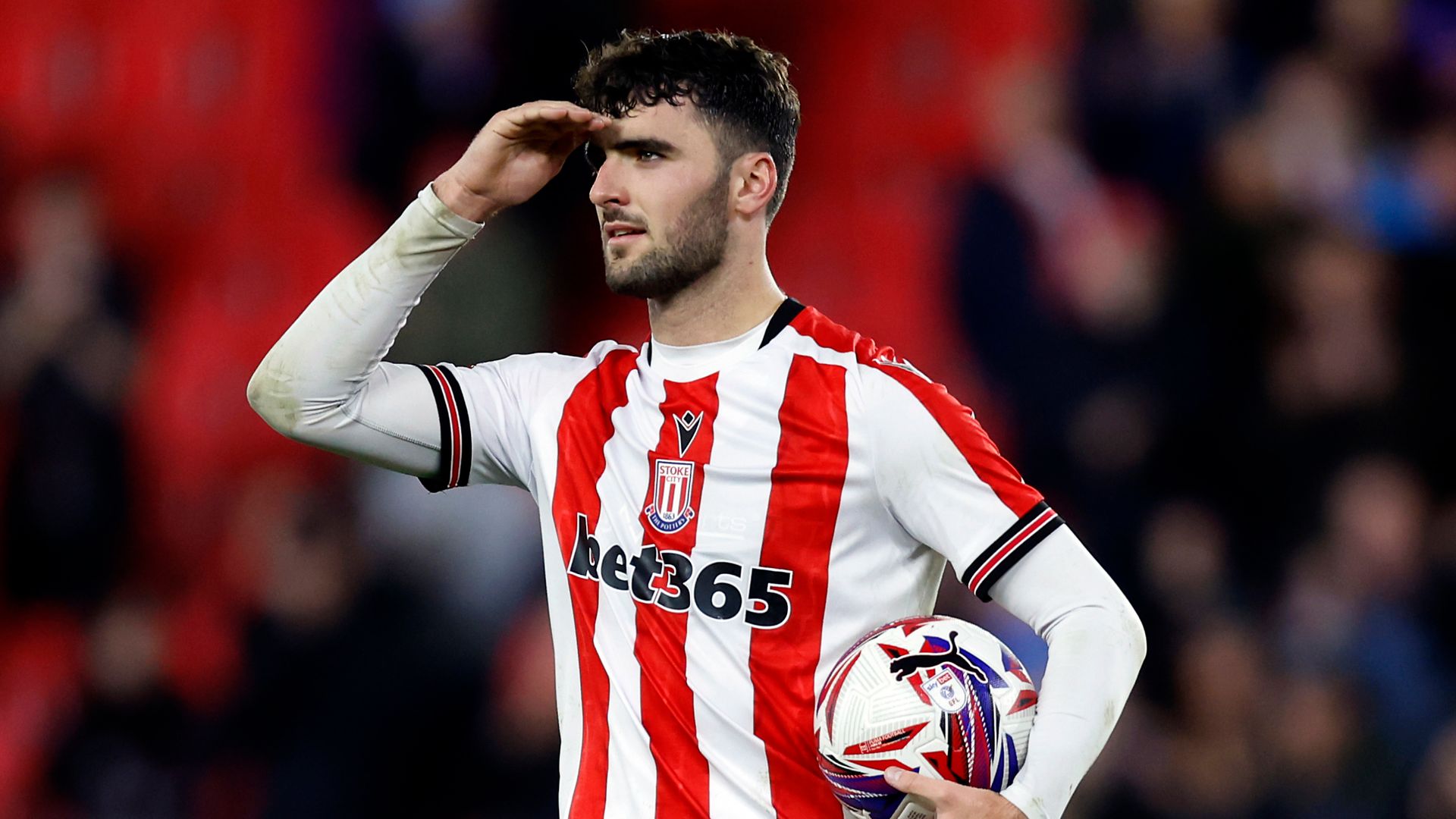 Cannon scores four as Stoke hit Pompey for six