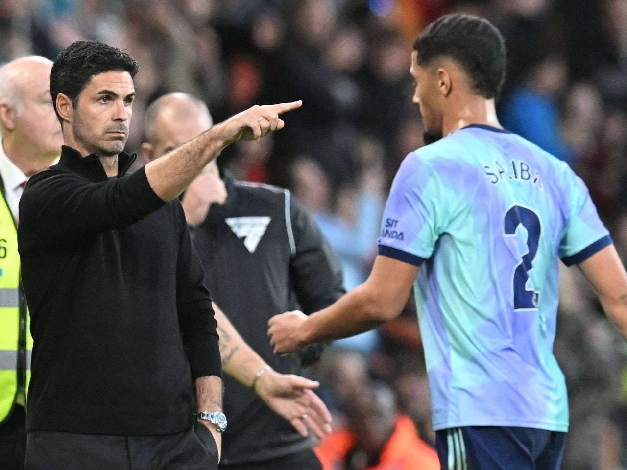 How many games will William Saliba miss? Defender sent off against Bournemouth before pivotal title showdown with Liverpool