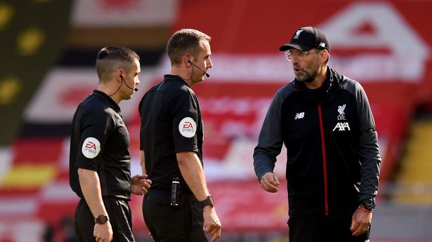 David Coote’s run-ins with Jurgen Klopp after alleged foul-mouthed rant leaked online