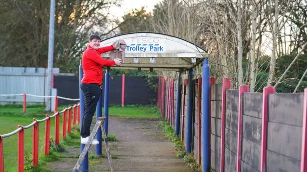 Football fans from across the globe flocking to a club’s supermarket trolley stand