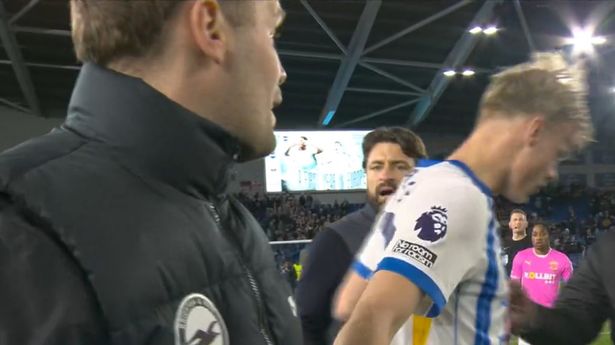 Premier League managers separated at full-time after heated row over VAR controversy