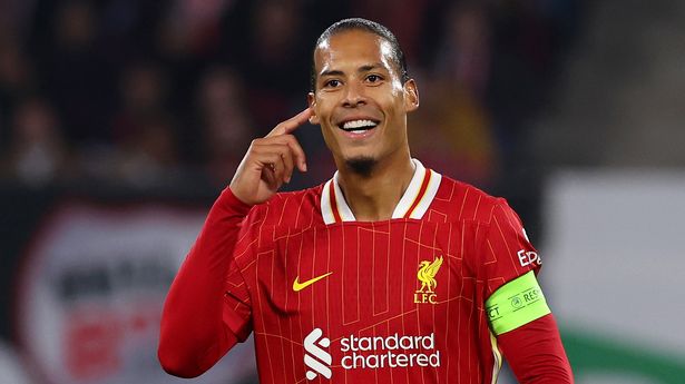 Liverpool captain Virgil van Dijk told he’s now been eclipsed by team-mate