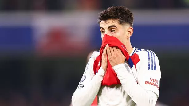 Gary Neville ‘can’t believe’ Arsenal star after incident with Kai Havertz