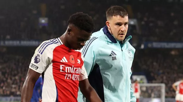 Mikel Arteta issues worrying Arsenal injury update on Bukayo Saka and Declan Rice
