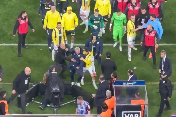 Jose Mourinho posts video slamming 'child' ref after being escorted off pitch amid chaos