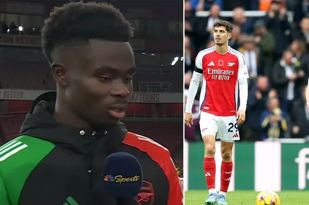 Bukayo Saka makes three-word demand to Arsenal team-mates after damaging Newcastle defeat