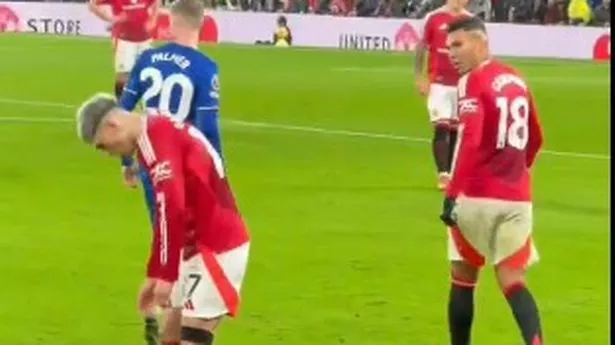 Casemiro screams head off at Alejandro Garnacho as Man Utd star gets tough treatment