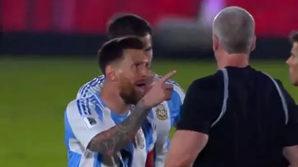 Furious Lionel Messi confronts ‘coward’ referee after Argentina suffer shock defeat