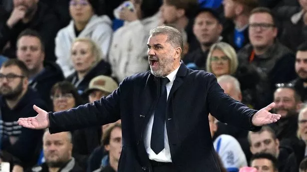 Ange Postecoglou has awkward confrontation with Tottenham fans as players booed off pitch