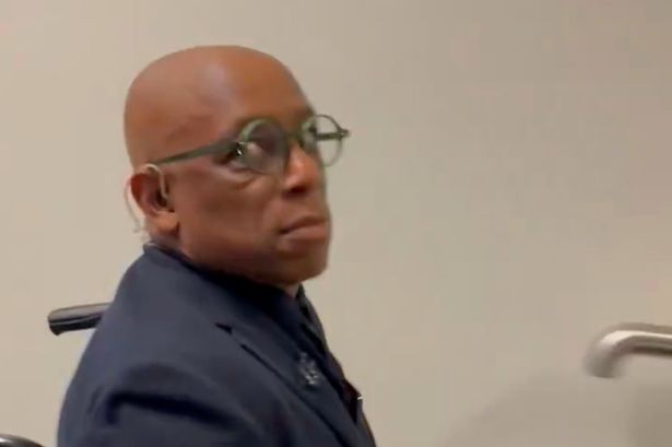 Ian Wright’s foul-mouthed response to Alan Shearer as he’s left in a wheelchair