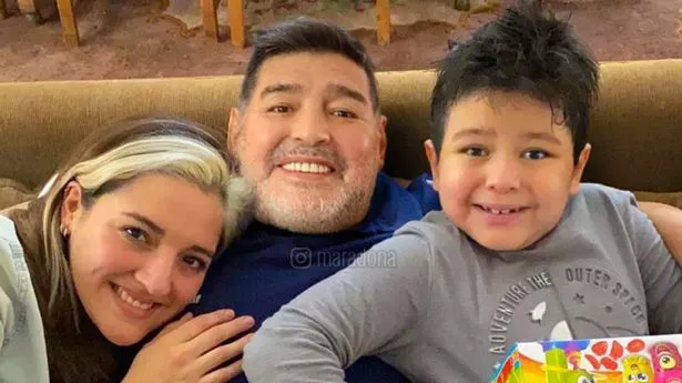 Diego Maradona’s 11-year-old son ‘missing phone calls with dad’ as he lays out football dream