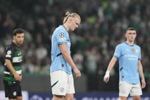 Haaland misses penalty and upstaged by hat trick scorer Gyokeres in Champions League