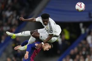 Real Madrid and France midfielder Tchouaméni sidelined with ankle injury