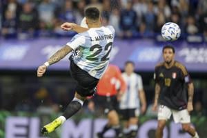 Argentina beats Peru to close in on World Cup spot from South American qualifying