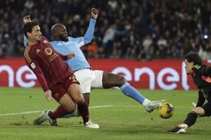 Lukaku scores against his former club and Napoli beats Roma 1-0 to reclaim Serie A lead