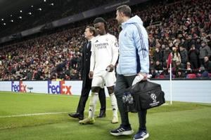 Eduardo Camavinga injured in Real Madrid’s match against Liverpool
