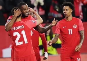 Canadian men climb four places to No. 31, reach all-time high in FIFA world rankings